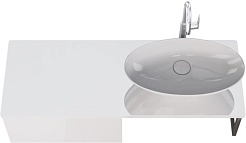 Dreja Тумба под раковину Box 60 подвесная белая – фотография-5