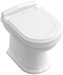 Villeroy & Boch Унитаз приставной Hommage 6663 10 R2 star white – фотография-1