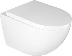 Azario Унитаз подвесной Ormi AZ-0253VD безободковый белый – фотография-1