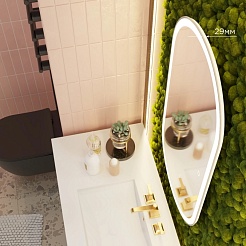 Mixline Зеркало Премьер Виола 50 – фотография-6