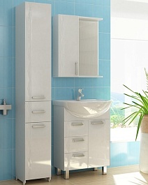 Vigo Мебель для ванной Atlantic 3-60 L, свет – фотография-3