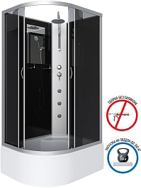 Niagara Душевая кабина Classic NG-2510-14RBKTG – фотография-1