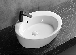 Ceruttispa Раковина накладная 60 CR7026A белая – фотография-2