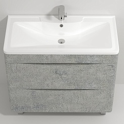 Водолей Мебель для ванной Adel 100 горный камень – фотография-7