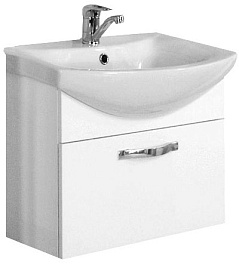 Акватон Тумба с раковиной "Ария 65" белая – фотография-1