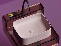 Ceramicanova Мебельная раковина Element 50 CN6052MP розовый матовый – фотография-2