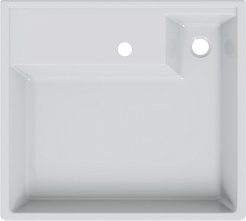 СанТа Раковина под стиральную машину Юпитер 60x55 белая – фотография-1