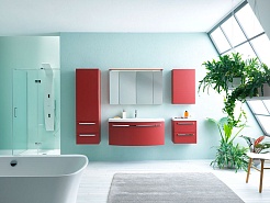 Kolpa San Тумба с раковиной Adele 110 RED – фотография-5