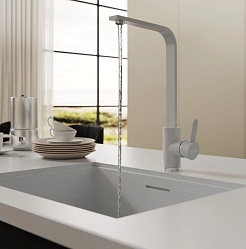 Mixline Смеситель для кухни 35к ML-GS14 (341) молоко – фотография-4