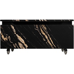 Cezares Тумба с раковиной Slider 80 с 2 ящиками подвесная чёрный фьюжн – фотография-10