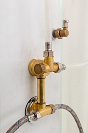 DTO Душевая кабина L602R LED с гидромассажем – фотография-19