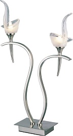 N-Light Лампа TX-0652/2 satin chrome настольная – фотография-1