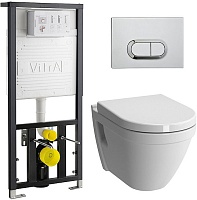 Vitra Комплект: S50 9003B003-7201 кнопка хром