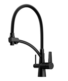 Sancos Смеситель для кухни Eri SC4001MB матовый черный – фотография-1