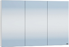 СанТа Зеркальный шкаф Аврора 120 белый