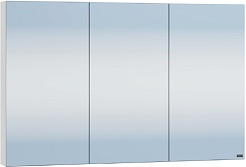 СанТа Зеркальный шкаф Аврора 120 белый – фотография-1