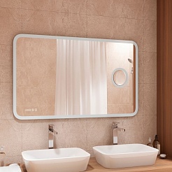 Continent Зеркало Bliss Led 1200x800 с подогревом – фотография-12