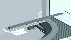 BERGES Wasserhaus Душевой лоток C1 Brise 300 090128 хром матовый – фотография-6