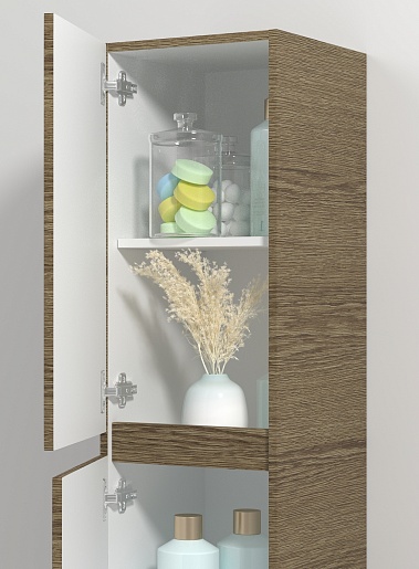 Водолей Пенал подвесной Best 30 L дуб крымский коричневый – картинка-3