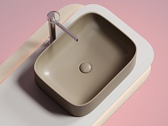 Ceramicanova Мебельная раковина Element 50 CN6052MC капучино матовый – фотография-8