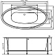 Vayer Акриловая ванна Beta 194x100 – картинка-8