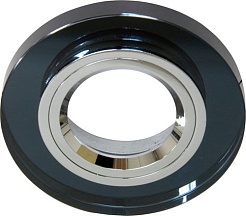 Feron Встраиваемый светильник Декоративное стекло 8060-2 черный,серебро – фотография-1