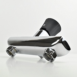 Paini Смеситель для душа Domus 18CR511PZ хром/брашированный чёрный – фотография-5