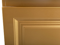 Cezares Тумба с раковиной Giubileo 100 подвесная брашированное золото – фотография-8