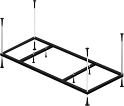 Alpen Каркас для ванны Quest 180х100 – фотография-1
