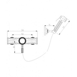 Lemark Смеситель Jasmine LM6618ORB для биде – фотография-2