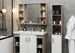 Onika Зеркальный шкаф Тимбер 100.00У дуб сонома – фотография-6