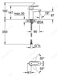 Grohe Смеситель "BauEdge 23330000" – фотография-2