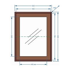 Stella Polare Мебель для ванной Монтоне 60 – фотография-3