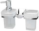 WasserKRAFT Держатель стакана и дозатора "Wern K-2589"