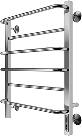 Terminus Полотенцесушитель электрический Евромикс квадро П6 500x650 хром – фотография-2