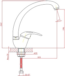 Zollen Смеситель Koln KO71410632 – фотография-2