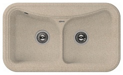 Florentina Мойка гранитная Крит 860 песочный – фотография-1