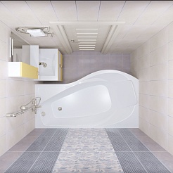 Triton Акриловая ванна Мишель 170 R – фотография-5