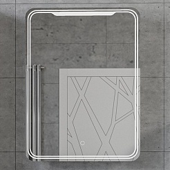 Mixline Мебель для ванной Виктория 60 L подвесная белая софт – фотография-14