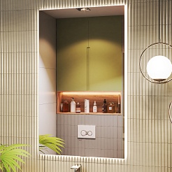 Vigo Мебель для ванной Milos 600-1-0 белая матовая – фотография-11