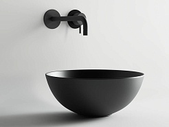 Ceramicanova Мебельная раковина Element 35 CN6004 чёрный матовый – фотография-5