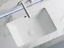 Ceramicanova Мебельная раковина Element 55 CN6045 белая – фотография-5