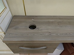 Misty Тумба с раковиной Техас 120 L дуб вотан – фотография-6