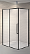 Esbano Душевой уголок Surf 120x90 ESS-129PS-B профиль черный матовый стекло прозрачное – фотография-11