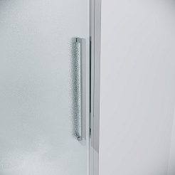 Grossman  Душевой уголок Cosmo 130x70x195 профиль хром стекло шиншилла – фотография-6