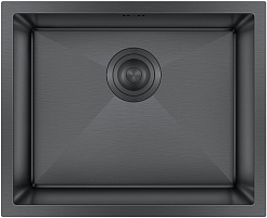 Hoffger Мойка для кухни 5444 Black – фотография-1