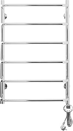 Domoterm Полотенцесушитель электрический Стефано П6 500x800 ER хром – фотография-1