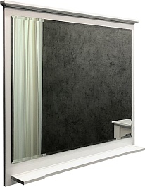 Comforty Мебель для ванной Тбилиси 90 белая – фотография-10