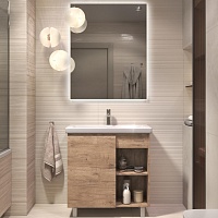 Vigo Мебель для ванной Milos 800-1-0 дуб золотой