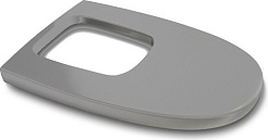 Roca Крышка для биде "Khroma" 806652F2T с микролифтом (мокрый асфальт) – фотография-1